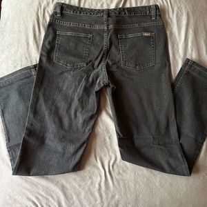 Wool rich women’s black jeans size 8